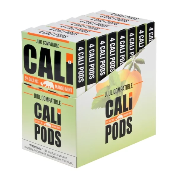 Cali Pods Mango Mint 4 Pods - Image 3