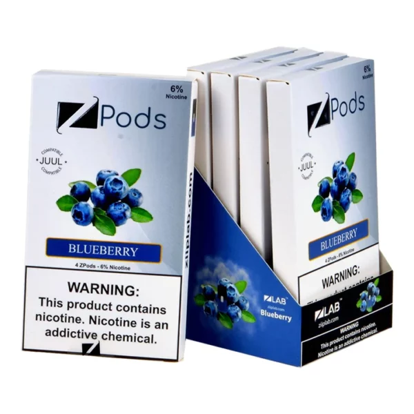 Ziip Blueberry 4 Pods - Image 2