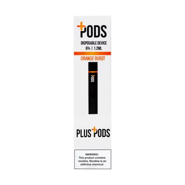 Plus Pods Disposable e-Cig Orange Burst