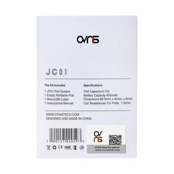 OVNS JC01 Starter Kit White - Image 3